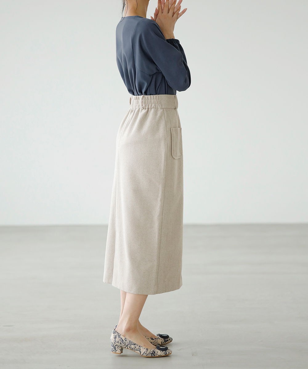 ヘリンボーンアウトポケットタイトスカート | ラインナップ | ファッションレンタル【EDIST. CLOSET】